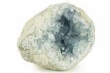 Sparkly, SKy-Blue Celestine (Celestite) Geode - Madagascar #344674-1